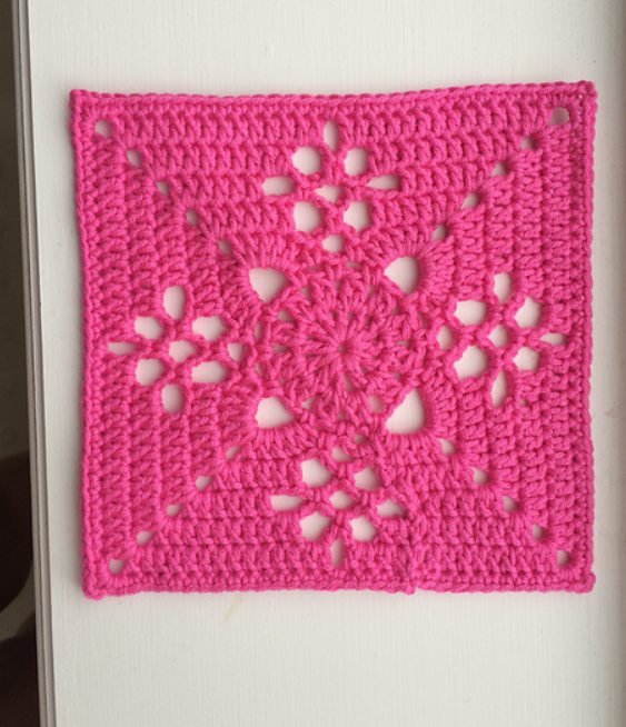 Victorian Lattice Square Crochet Pattern My Sweet Crochet