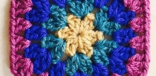 How to Crochet a Granny Hexagon