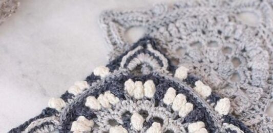 Floral Square Crochet Pattern