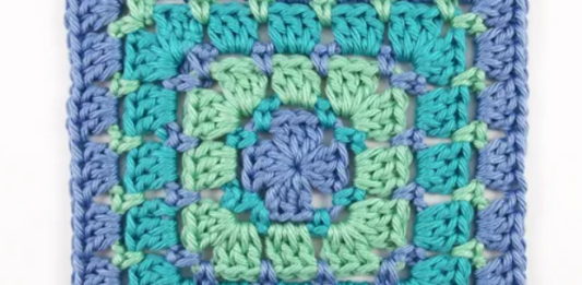 Block Stitch Square Crochet Pattern