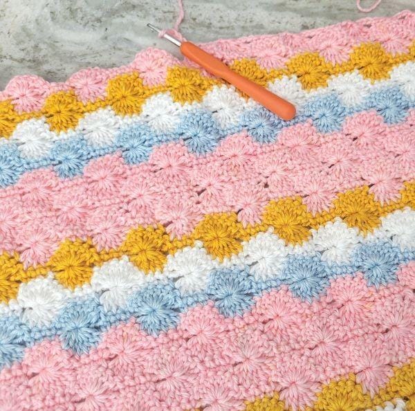 The Crochet Catherine's Wheel Blanket - My Sweet Crochet