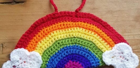 Crochet Rainbow Free Tutorial