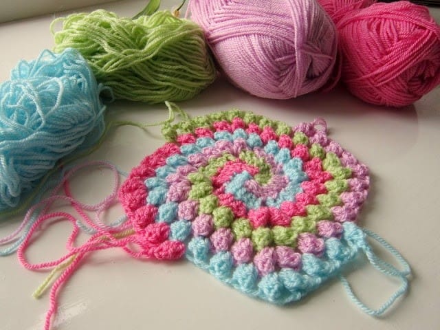 Granny Bobble Spiral