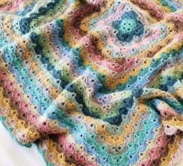 Shell Stitch Baby Blanket Pattern