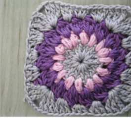 Sunburst Granny Square Pattern