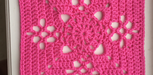 Victorian Lattice Square Crochet Pattern