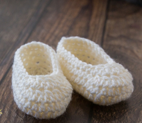 Easy Baby Shoes Crochet Pattern