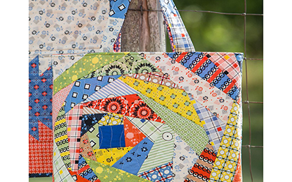 Happy Improv Tote Pattern