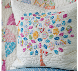 Lemontree Appliqué Cushion Pattern