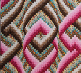 Bargello Sneaker Laces Pattern