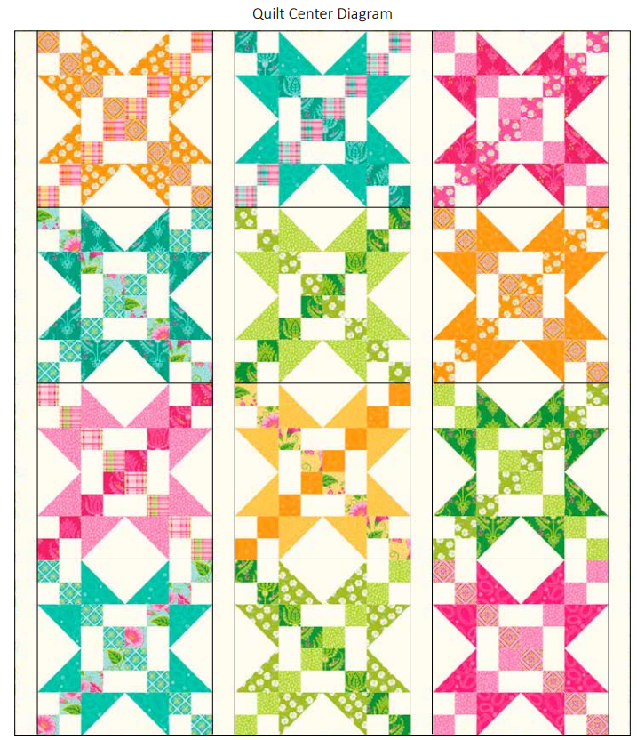 Bright Star Quilt Pattern