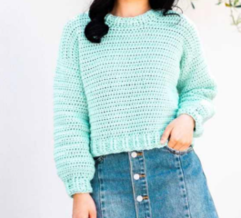 Easy Crochet Sweater Pattern
