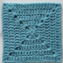 Solid Granny Square Crochet Pattern