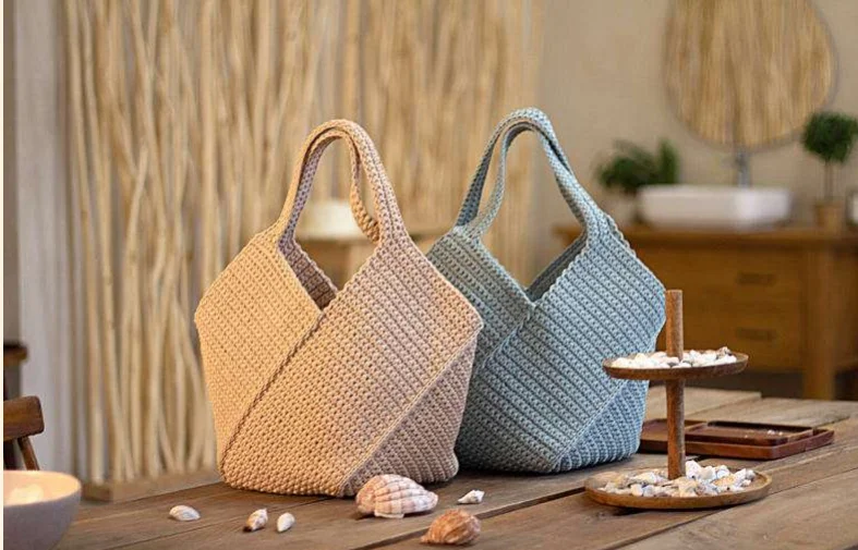 Crochet Beach Bag Pattern Free PDF